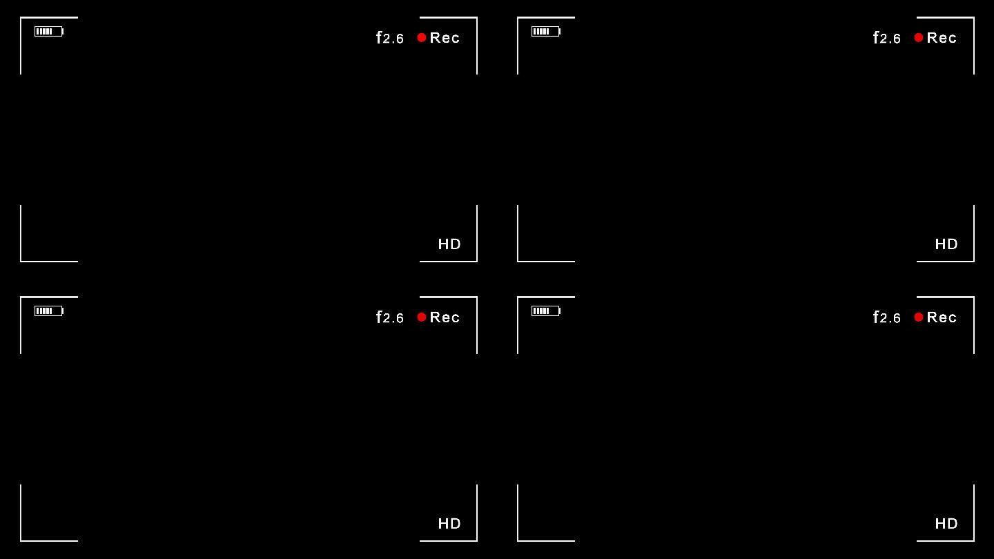 录像机拍摄取景框alpha通道