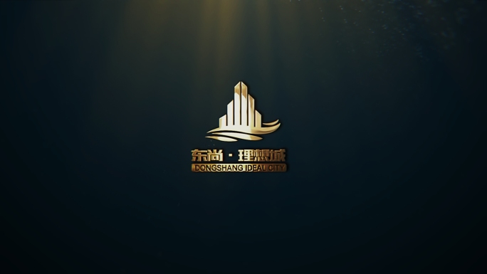 水中高端金色logo