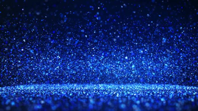 科技感大气蓝色星空粒子