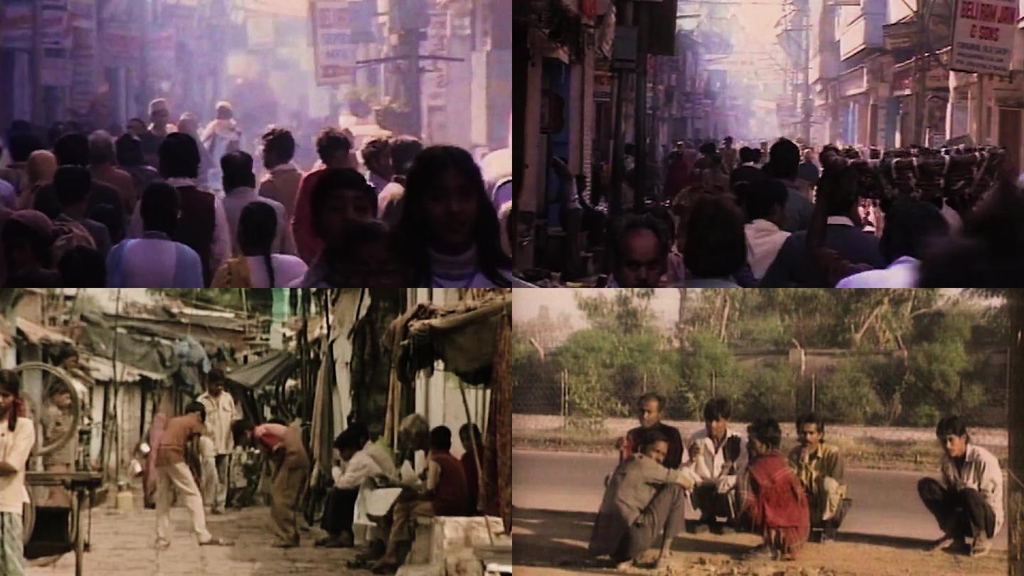 贫民窟印度孟买7080年代