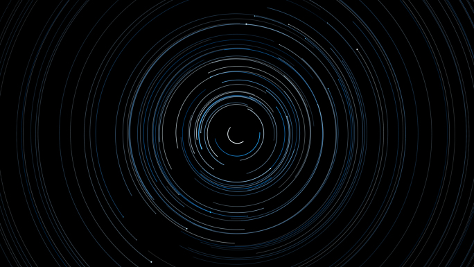 粒子线条旋转视频素材