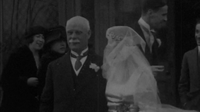 19世纪初欧洲婚礼现场画面