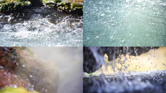 室外天然温泉汤泉泉水