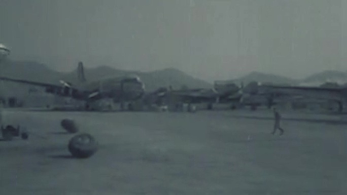 50年代香港启德机场
