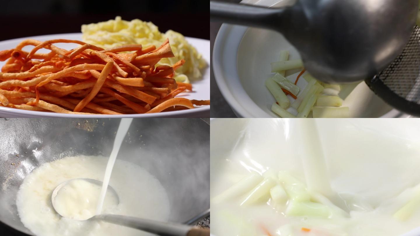 泉城汤菜的扛把子奶汤蒲菜，舌尖上的中国重点推荐的美食