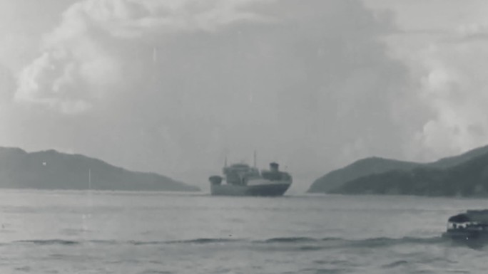 60年代香港货船