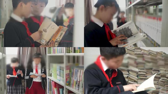 小学生阅读-图书室