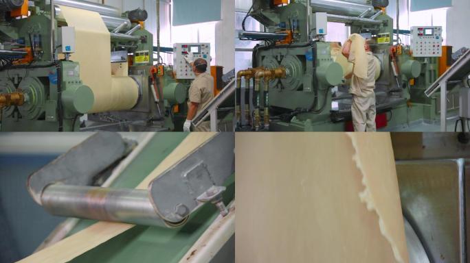 橡胶工厂视频橡胶胶片生产流水线流程