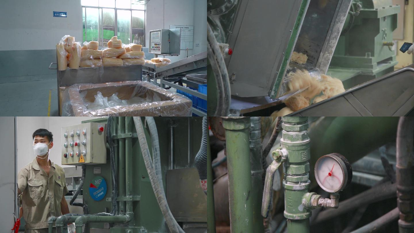 橡胶工厂碎胶生产流程