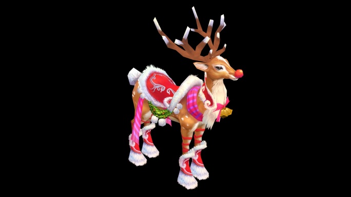圣诞麋鹿