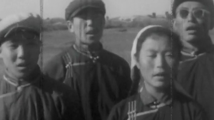 60年代内蒙古歌舞表演