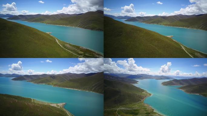 西藏羊湖航拍小合集