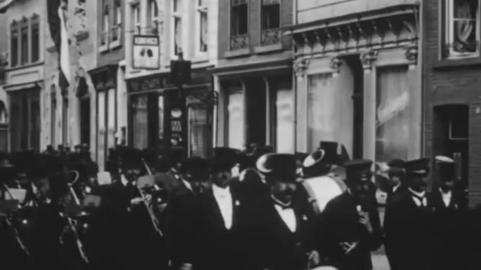 1913年欧洲葬礼队伍