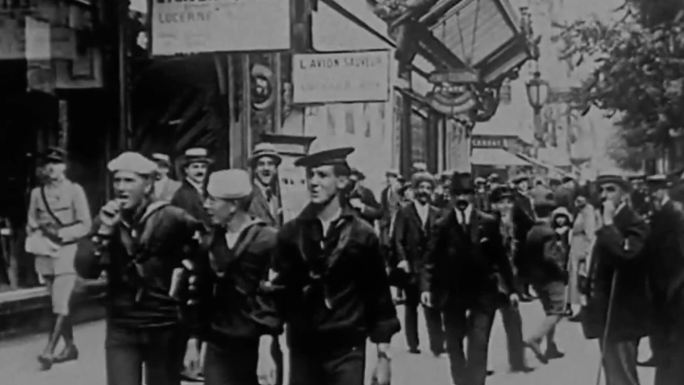 1927年巴黎街头之旅