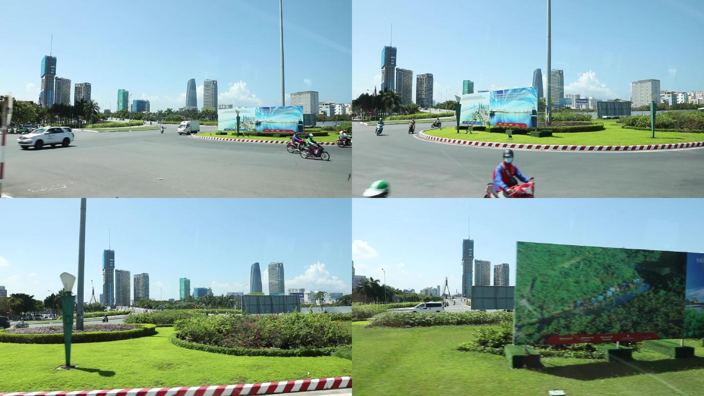 越南岘港城市空镜