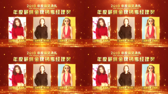 年会颁奖人物展示-3