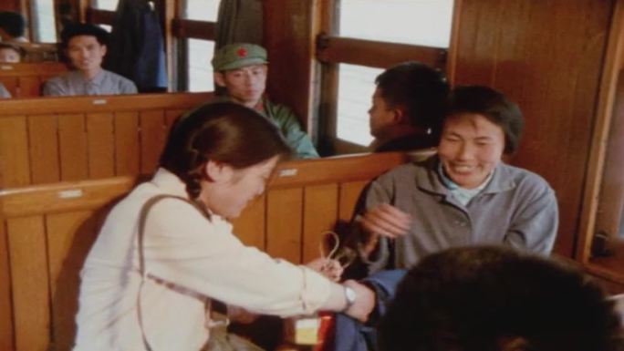 70年代北京坐火车老视频11