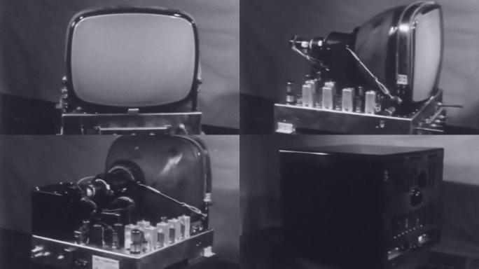 电子管黑白电视机