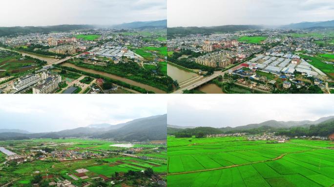 孟连县城4K航拍