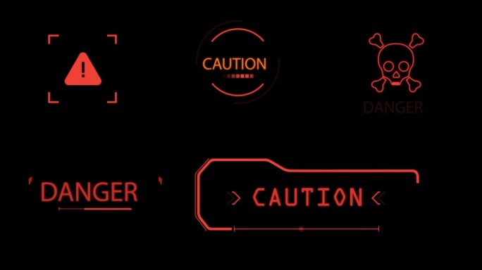 11款HUD错误代码危险信号动画带通道