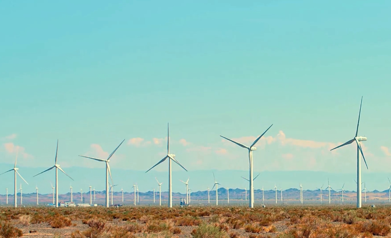 三塘湖风电新能源风能风力发电