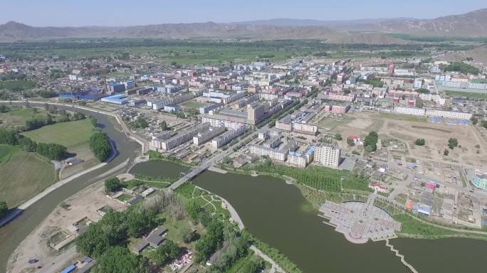 新疆小镇
