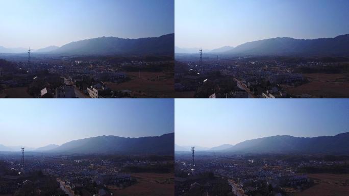 航拍农村
