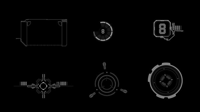 23款高科技界面素材