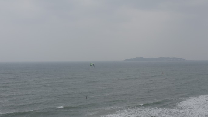 4K-log-海面上滑翔伞冲浪