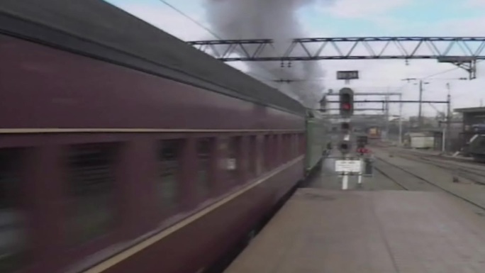80年代蒸汽火车