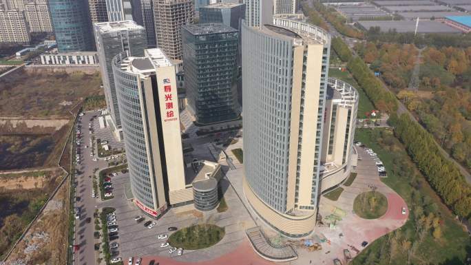 4K-原素材-寿光东区CBD高楼