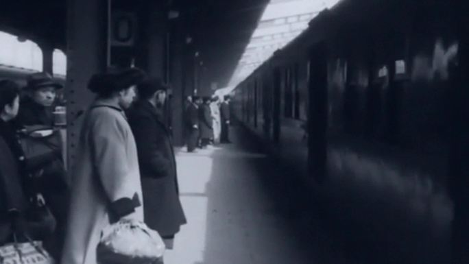 40年代上海火车站