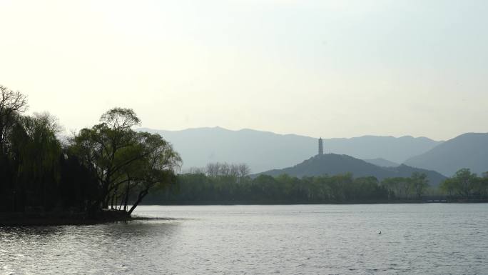 颐和园昆明湖远景