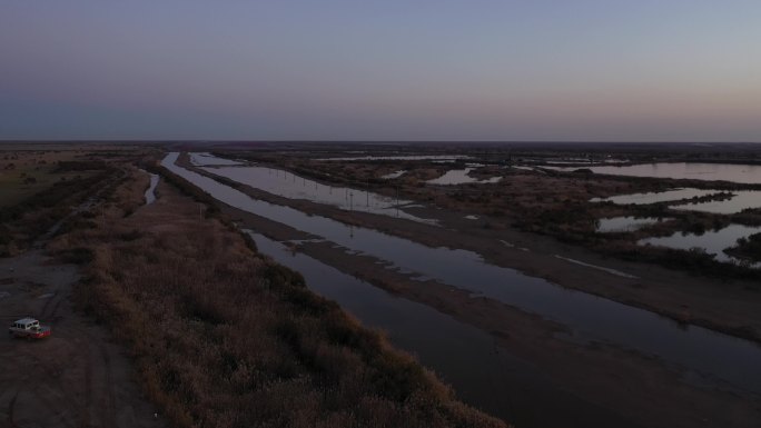 4K-原素材-黄河口湿地