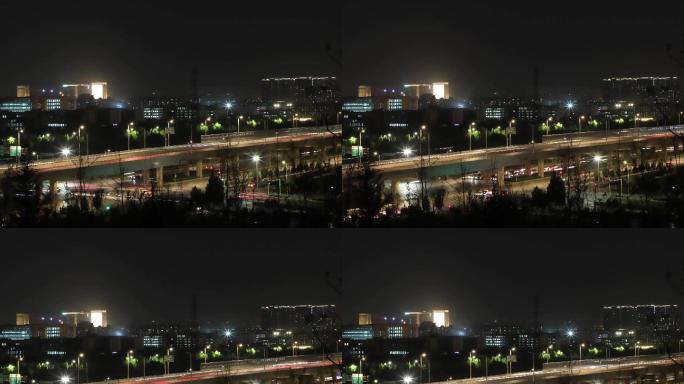 郑州夜景延时摄影