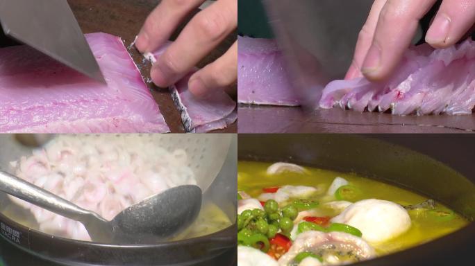 酸菜鱼藤椒鱼美食制作全过程