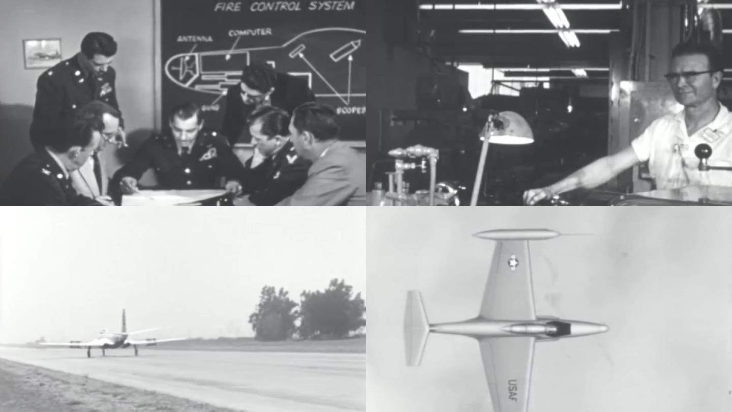 50年代飞机研发测试