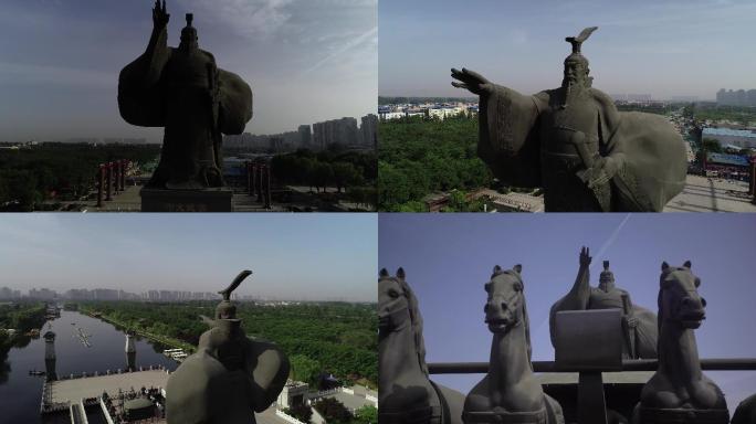 4k-汉武帝巨型雕像