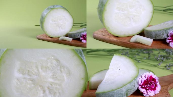 食品食材美食蔬菜冬瓜祛湿湿气