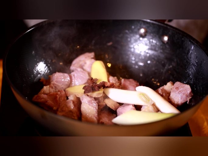 焯水去腥肉飞水血沫美食厨艺