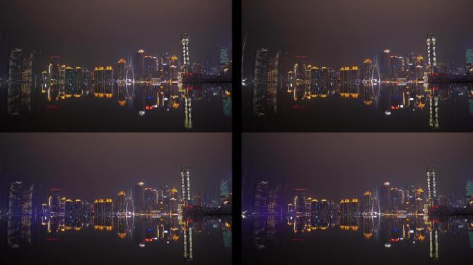 重庆夜景天空之镜