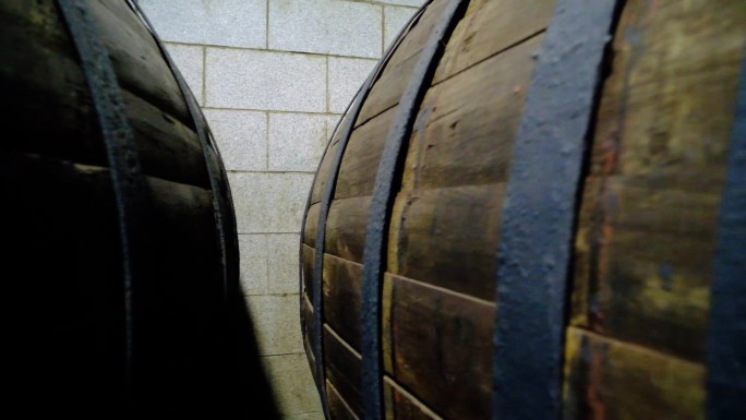 地下酒窖葡萄酒窖橡木桶红酒窖藏