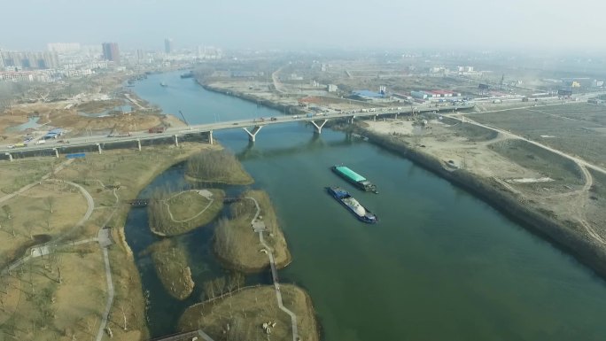 颍河沙船河流