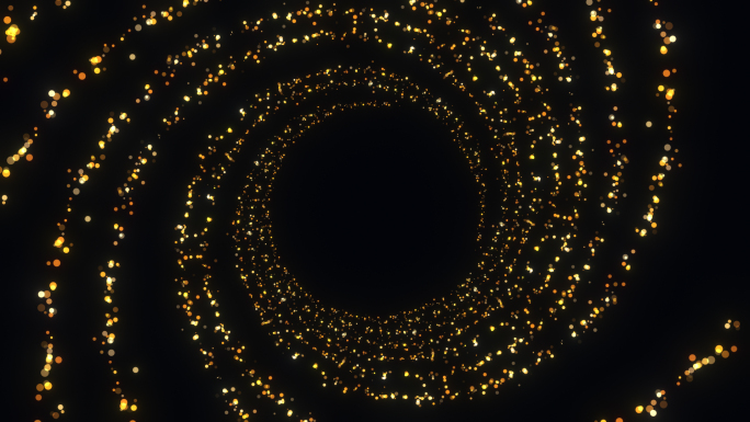 MT010-4金色环形粒子
