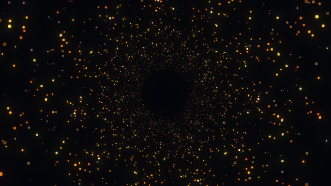 MT010-3金色环形粒子