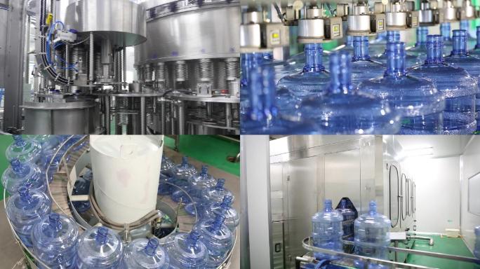 饮用水自动化生产视频素材