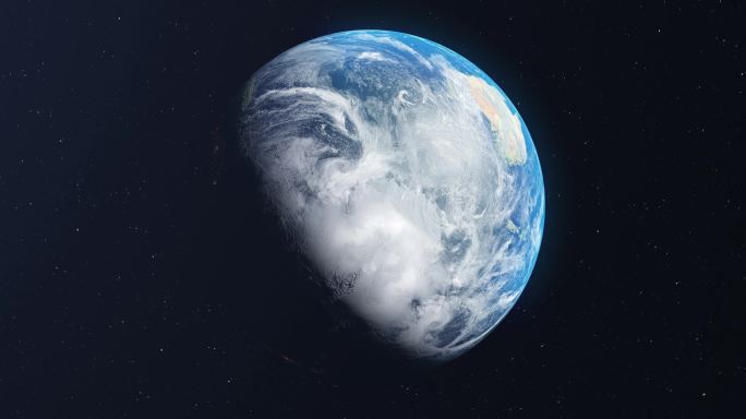 【原创】地球南极无缝循环4K