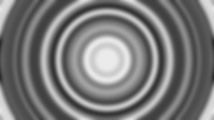 黑白扩散动画涟漪波纹无缝循环