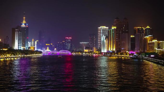 广州广州塔珠江海印桥夜景广州夜