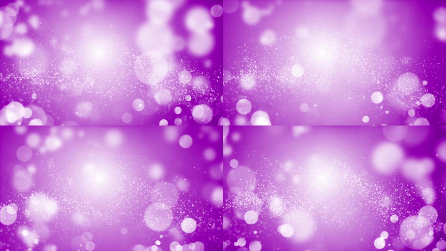 紫色唯美背景循环